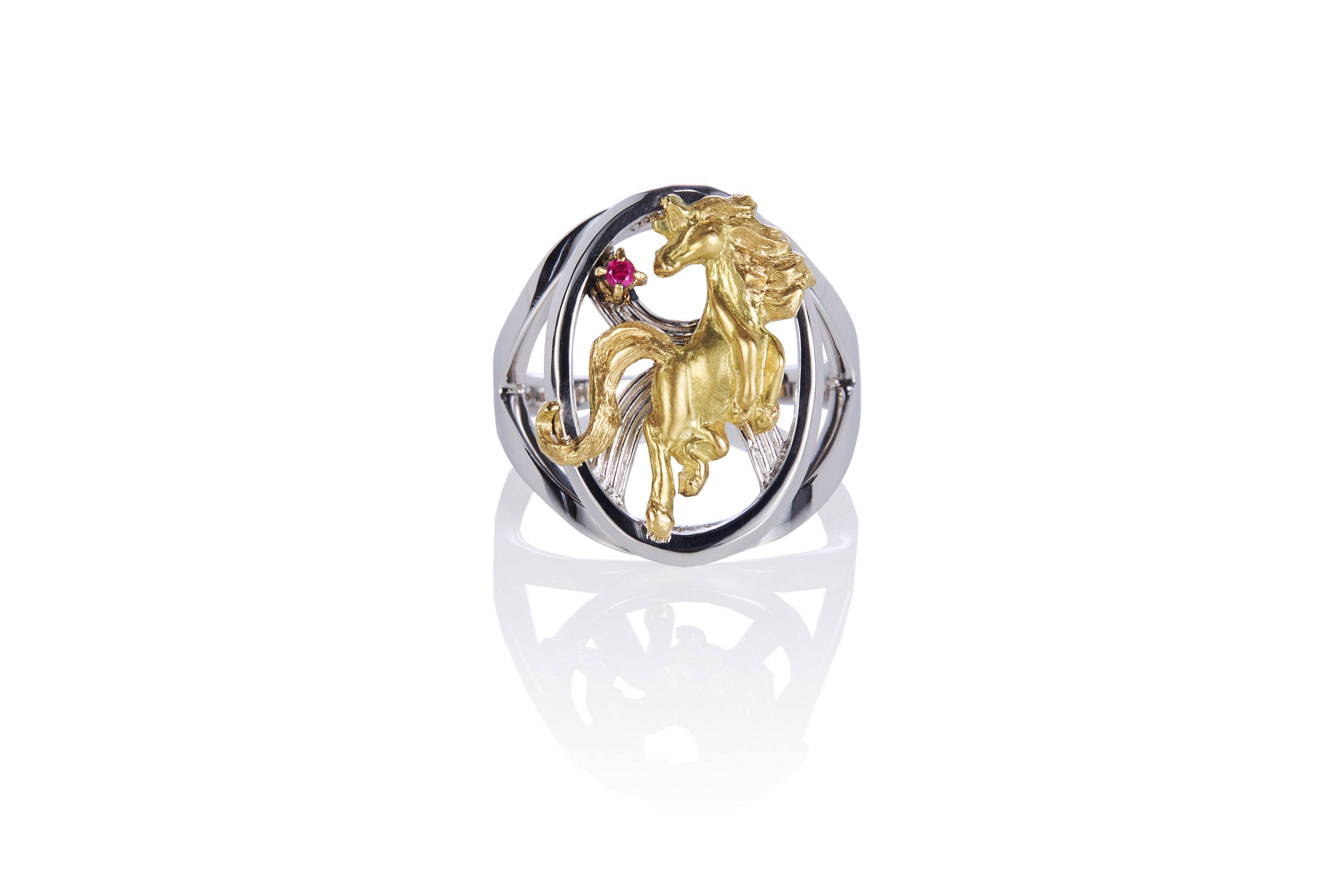 午年限定新作リング「午リング Year of The Horse Ring」 – 手神 -TEGAMI-